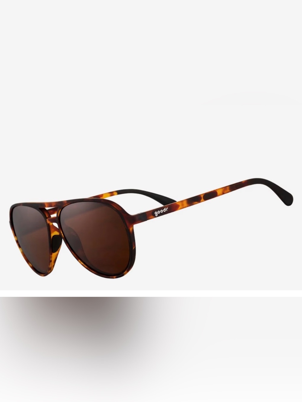 Goodr Amelia Earhart Ghosted Me Aviator Sunglasses